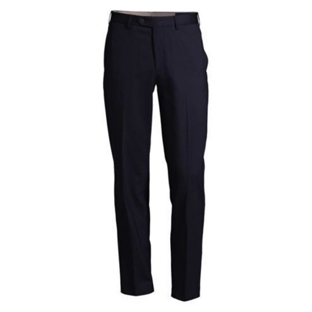 NWT‎ LANDS' END TRADITIONAL FIT YEAR'ROUNDER DRESS PANTS TRUE NAVY 37X30